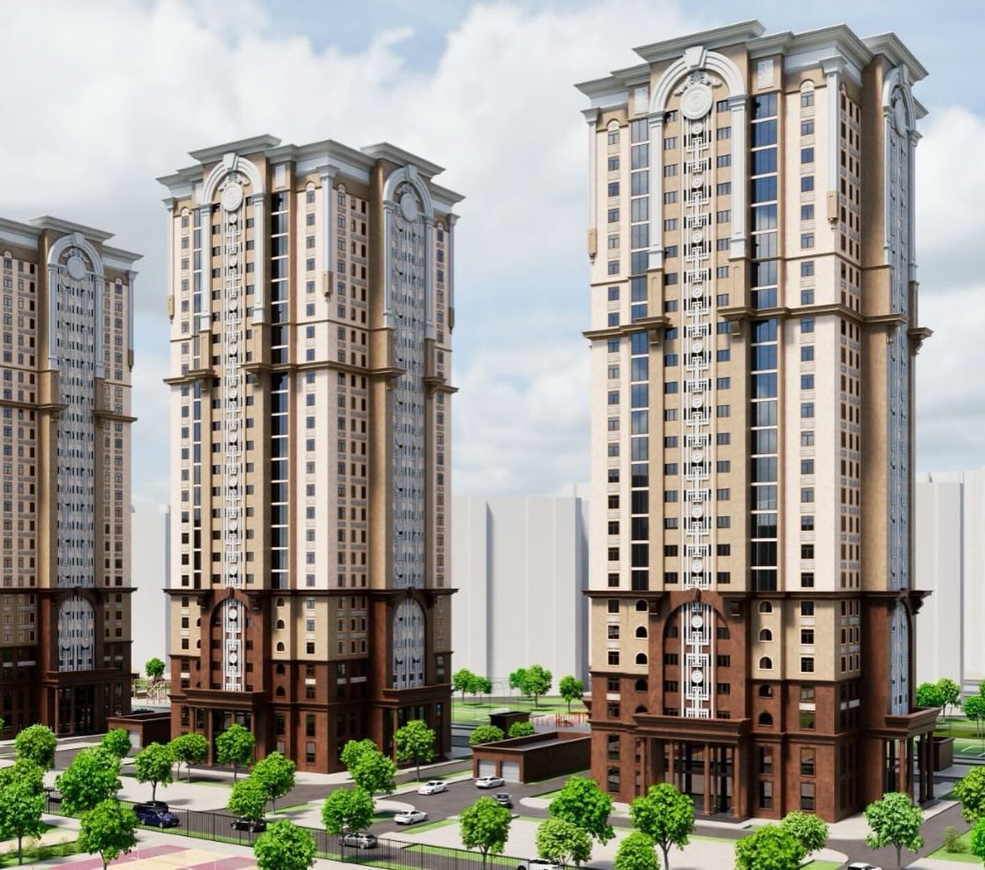 Royal Tower: визуализация жилого комплекса