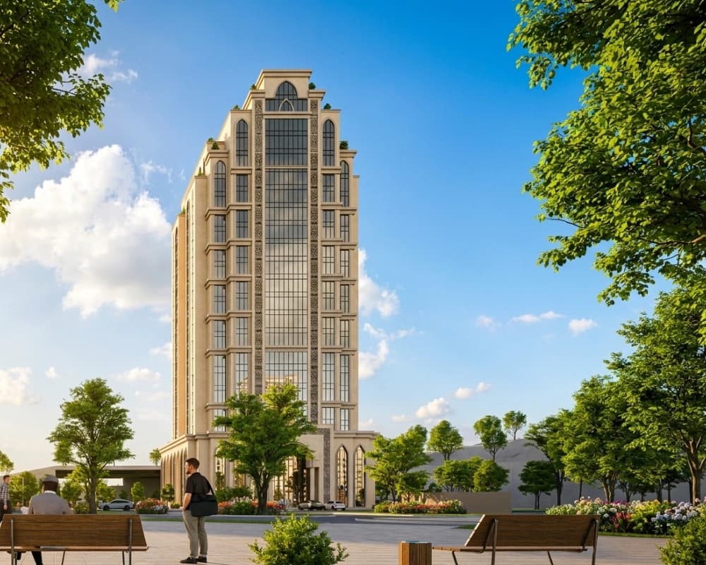 Аль Бахар: визуализация жилого комплекса